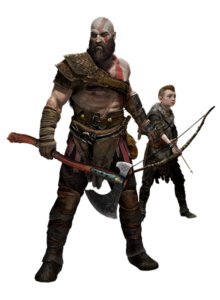 God of War Kratos Atreus