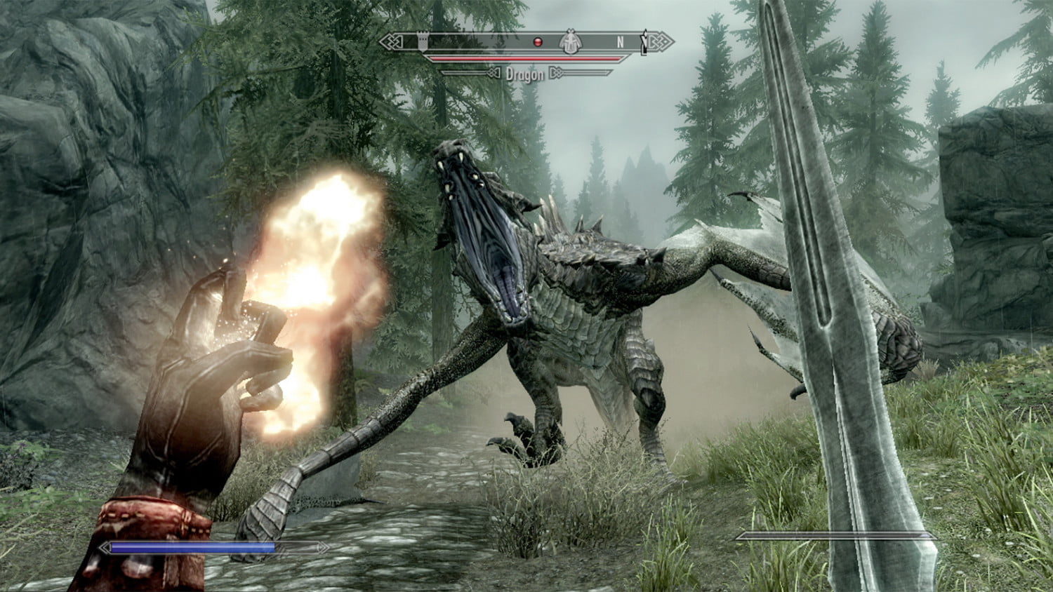 Skyrim-Combate