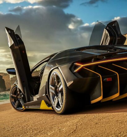 Forza Horizon 3 Lamborghini on Beach