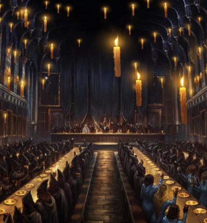 Harry Potter comedor Hogwarts-Harry Potter