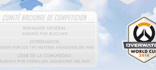 Publicadas las plantillas definitivas de Overwatch World Cup