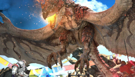 Comienza la colaboración entre Final Fantasy XIV y Monster Hunter: World