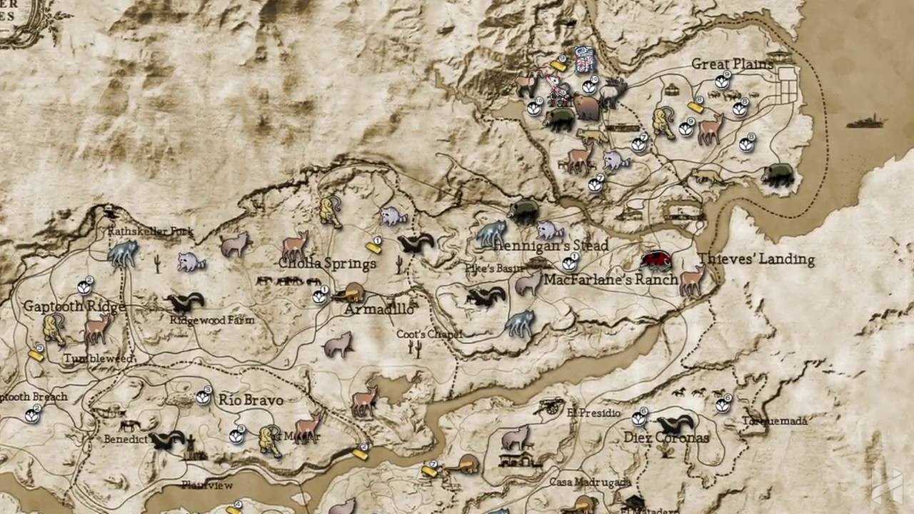 Рдр 2 легендарные животные на карте. Red dead redemption 2 карта легендарных животных. Карта животных в рдр 2. Карта легендарных животных rdr2. Местонахождения легендарных животных в рдр2.