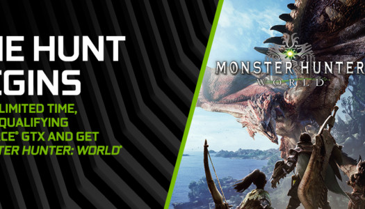 Nvidia anuncia un nuevo pack de sus gráficas con Monster Hunter: World