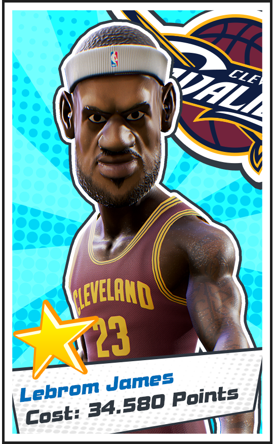 Lebron James card