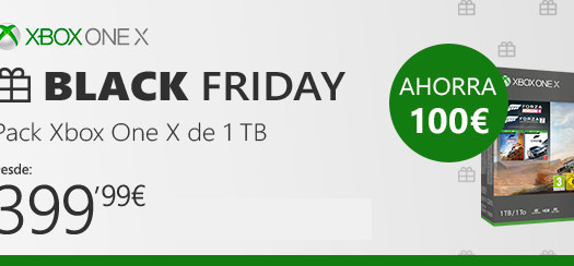 Xbox celebra el Black Friday 2018 con ofertas de todo tipo