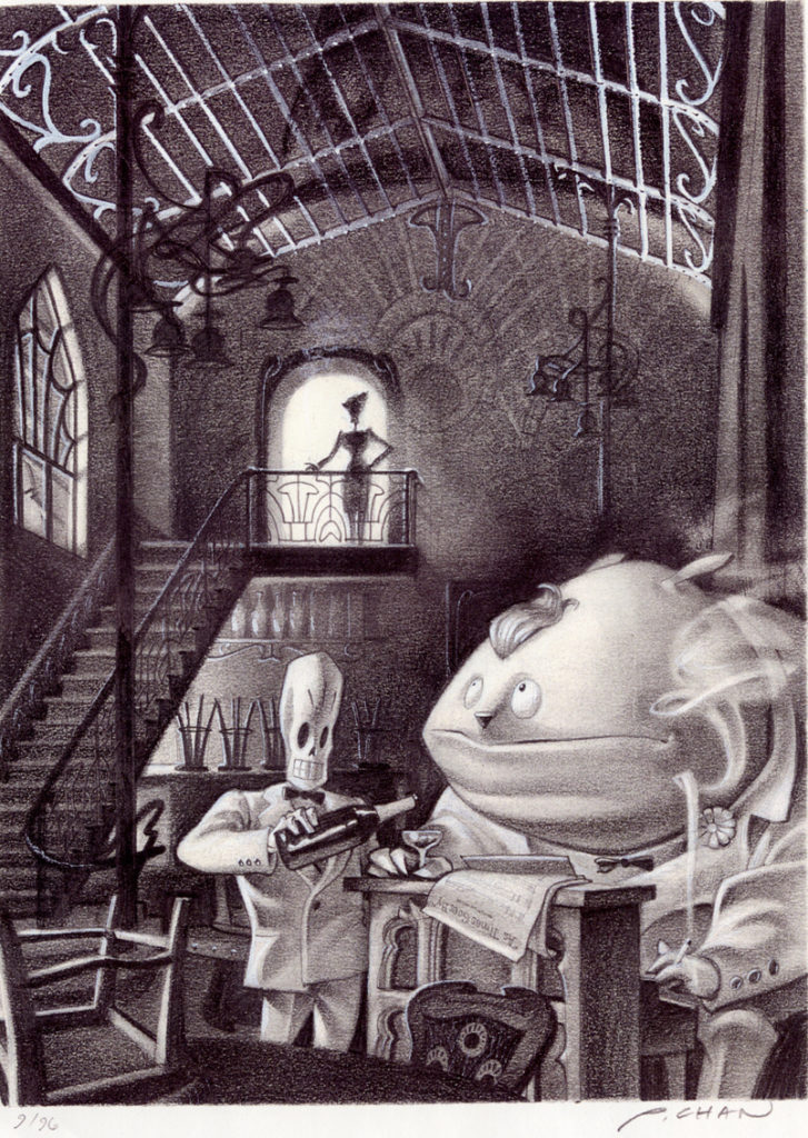 Arte de Grim Fandango