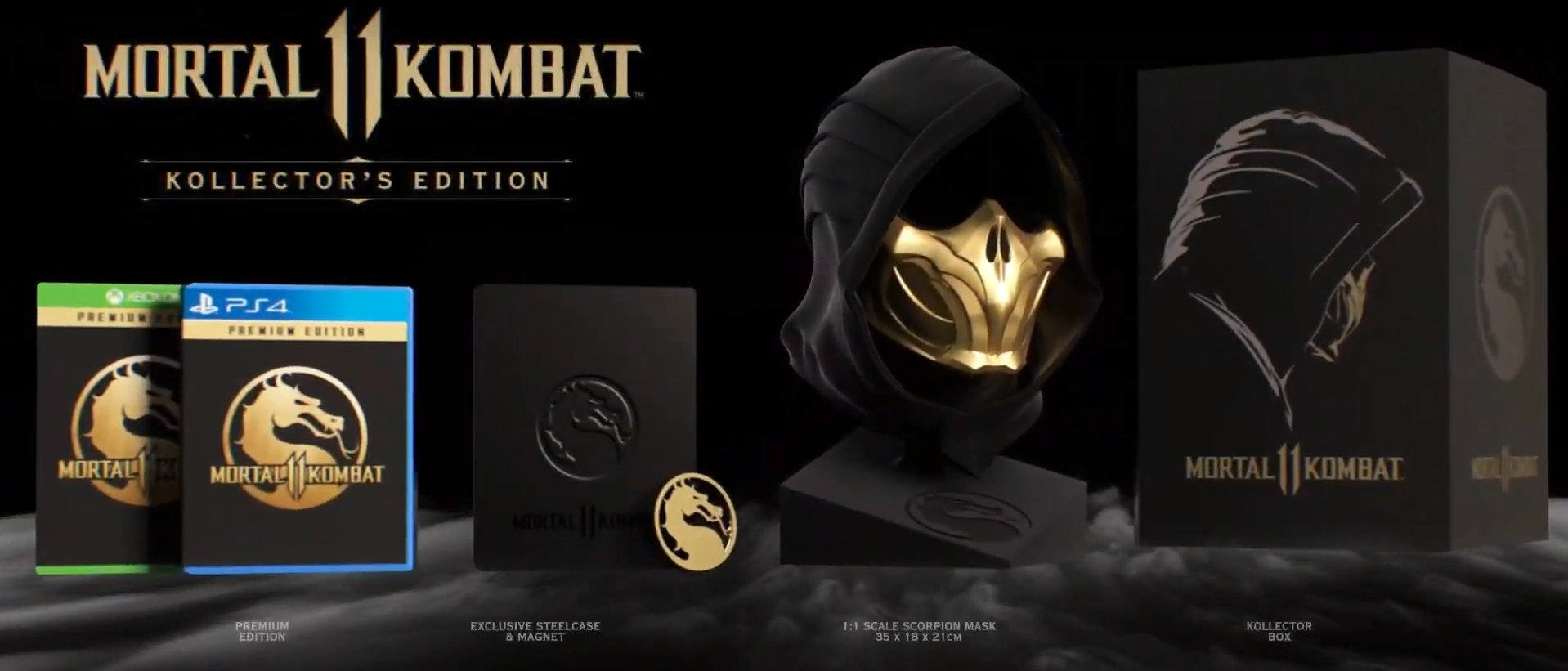 MK11 Mortal Kombat 11 Kollectors Edition