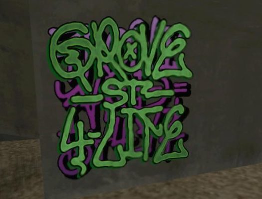 GTA San Andreas Graffitis