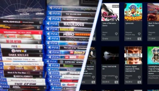 La venta de videojuegos en formato físico, una tendencia a la baja