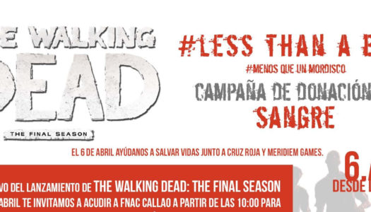 The Walking Dead promueve la campaña “Less than a bite”