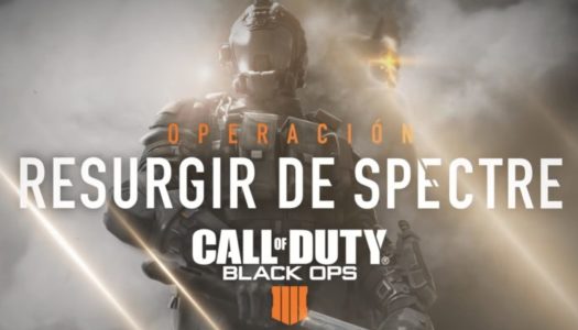 Call of Duty: Black Ops 4 inaugura Operación Resurgir de Spectre