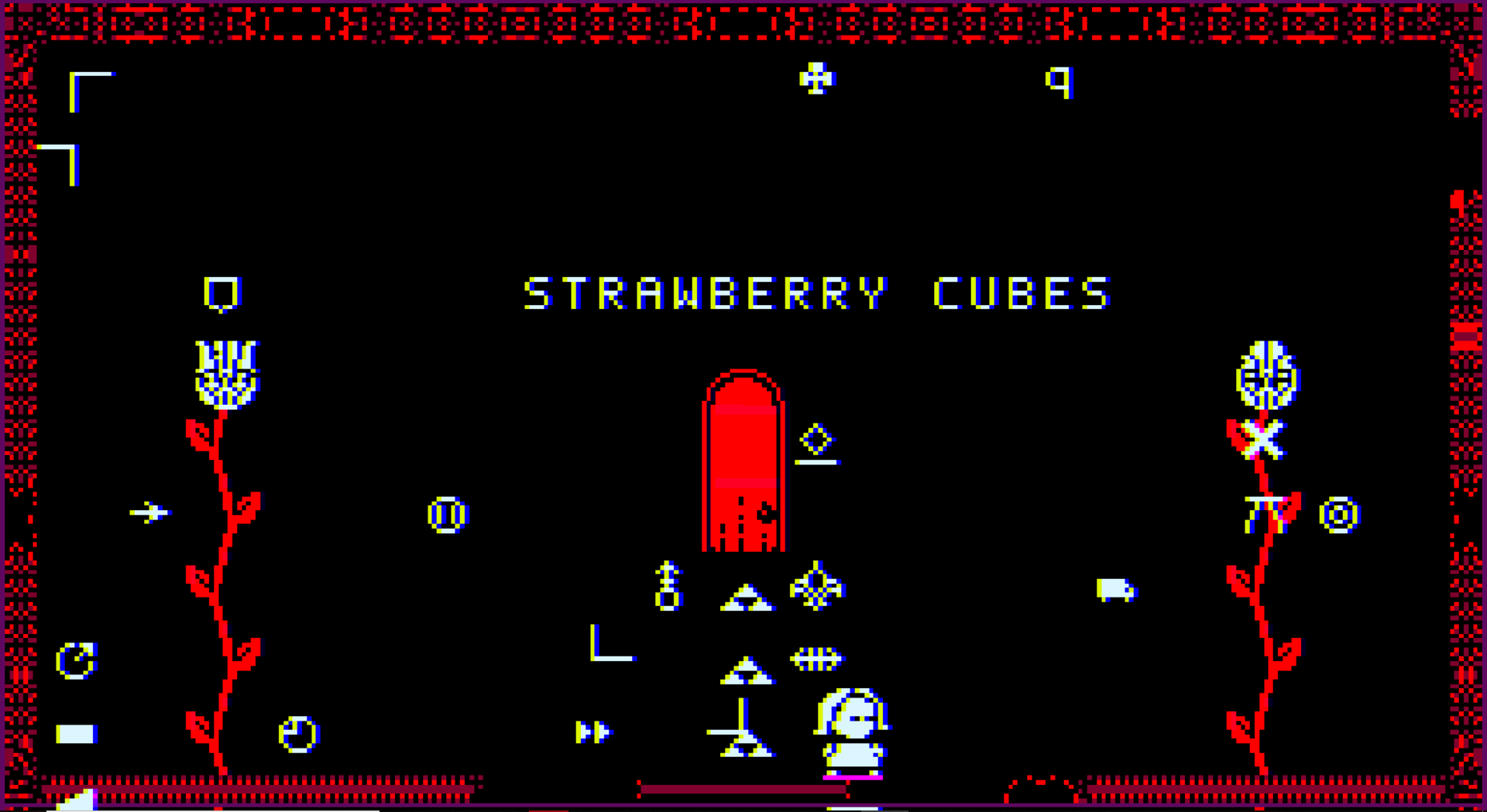 Strawberry cubes Loren Schmidt