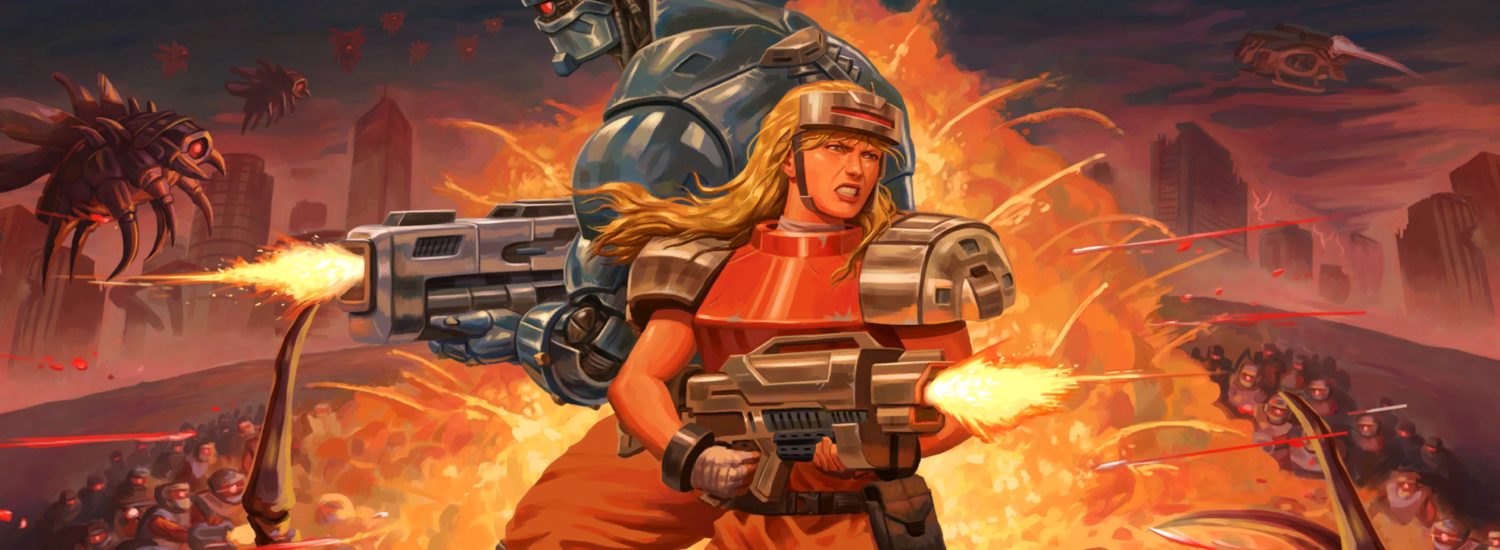 Arte de Blazing Chrome