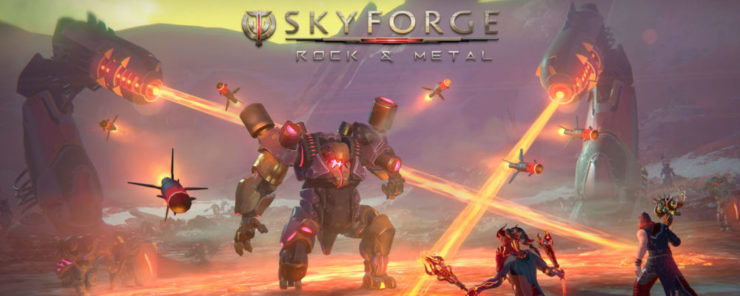 Skyforge Rock Metal