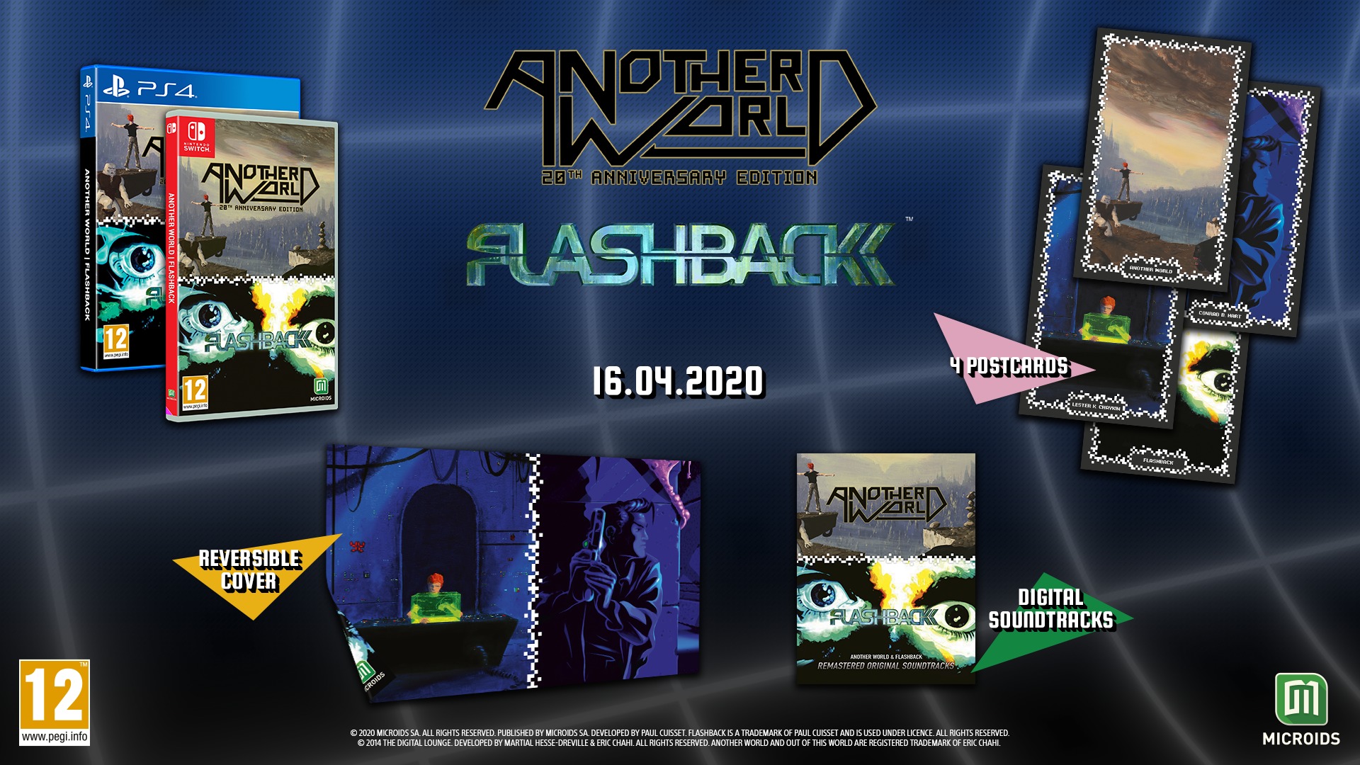 Another World y Flashback Pack