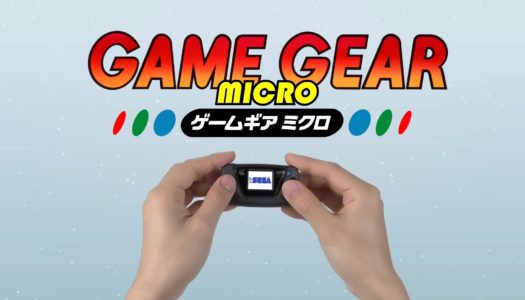 Game Gear Micro se toma su nombre de forma muy literal