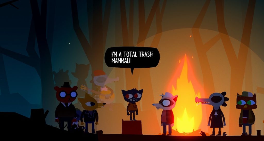 Night in the woods