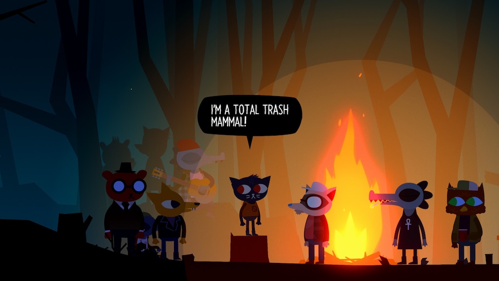 Night in the woods