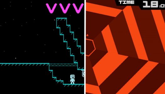 VVVVVV + Super Hexagon