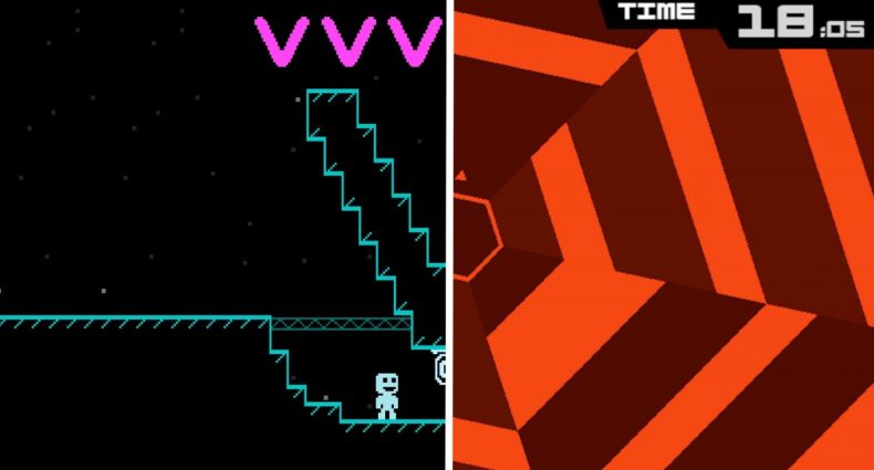 VVVVVV Super Hexagon