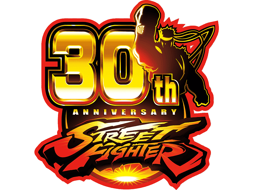 logo 30 aniversario street fighter