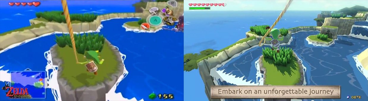 Wind Waker comparacion