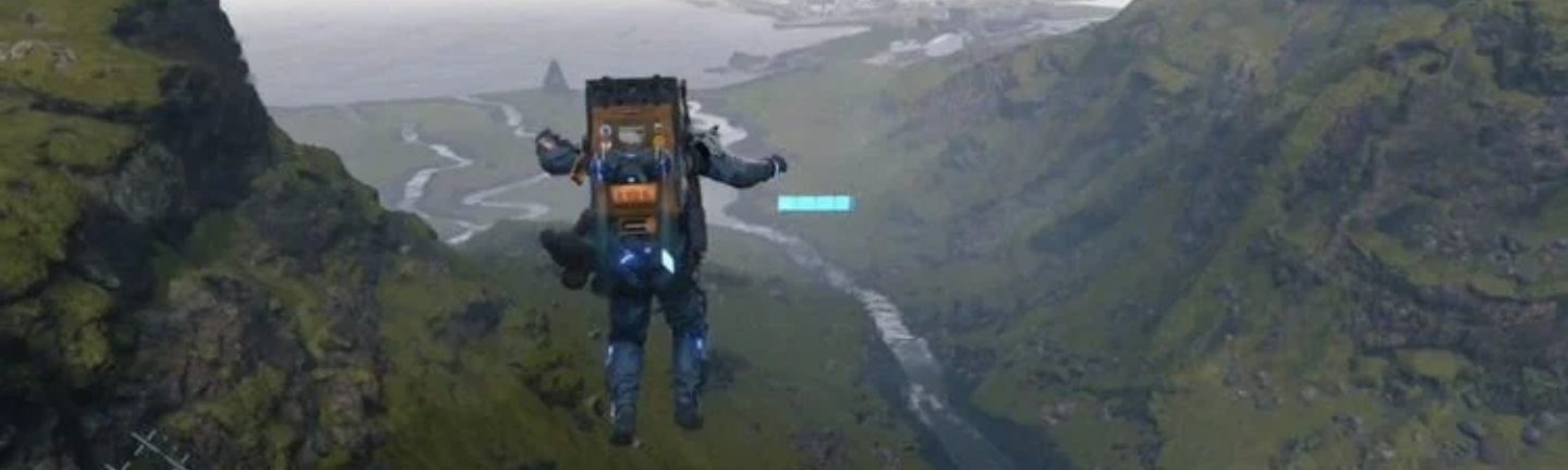 Death Stranding jetpack