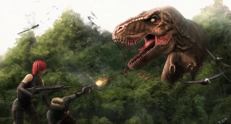 Dino Crisis dinosaurios