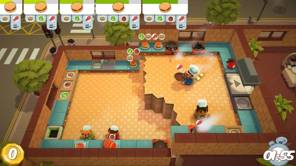 overcooked escenario