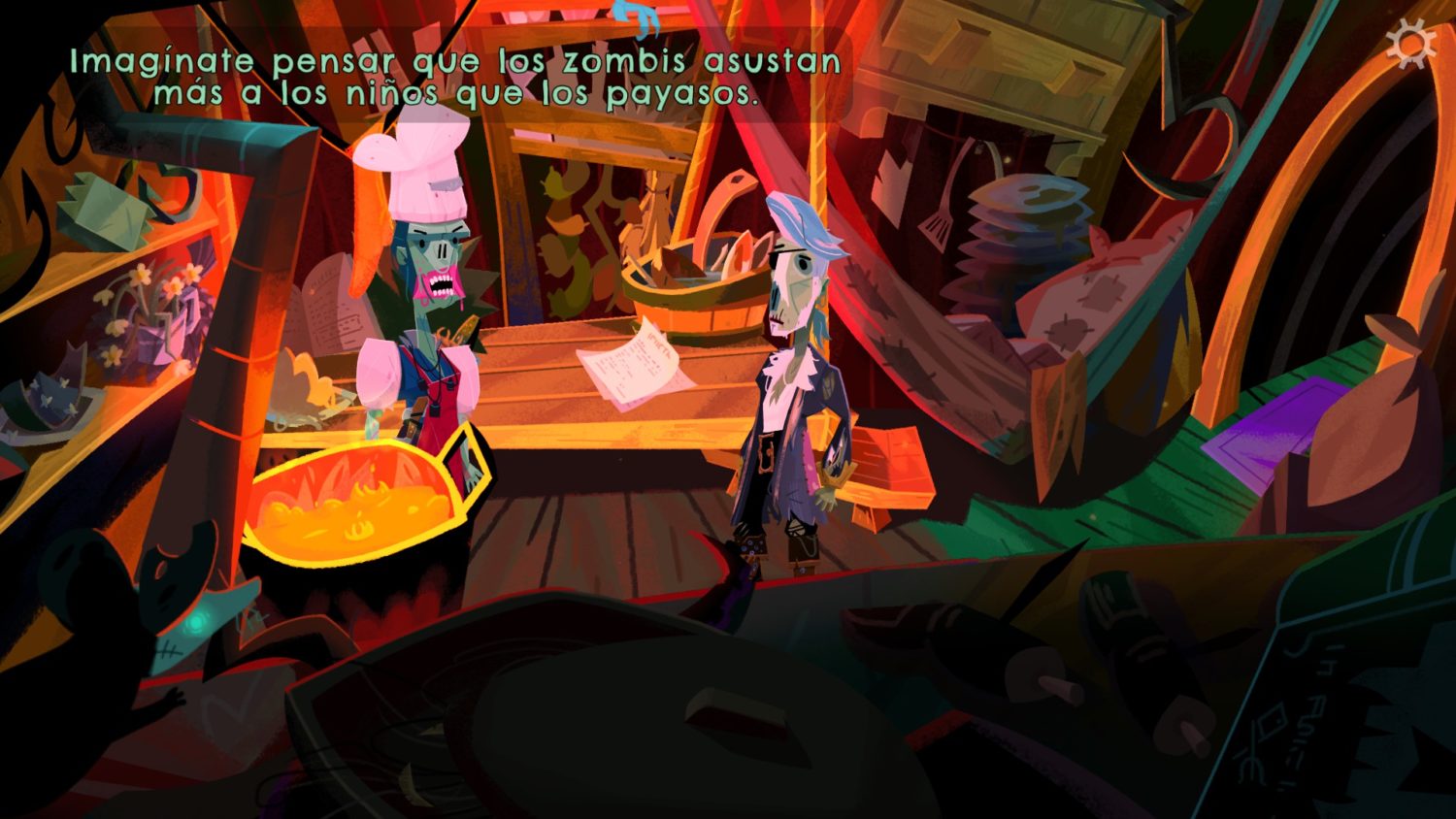 Return to Monkey Island cocina