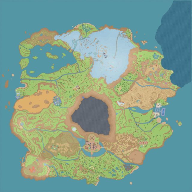 Pokémon Escarlata y Púrpura-Mapa