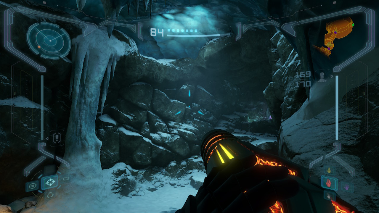 Metroid Prime Remastered Hielo