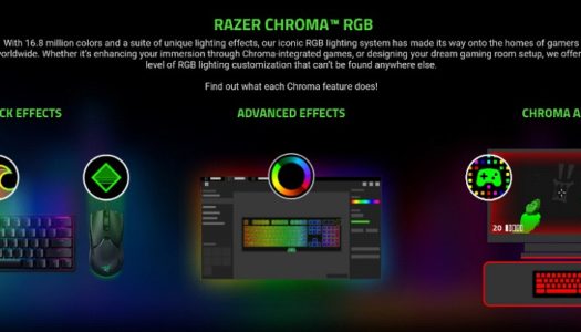 Desvelado el funcionamiento de la nueva aplicación Razer Chroma