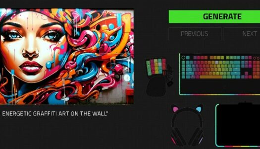 Razer Axon Create, una IA con la que colorear nuestros periféricos Chroma