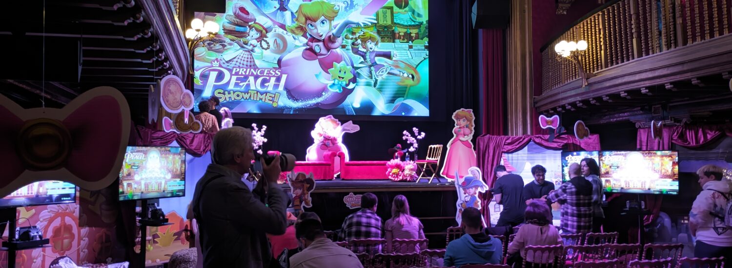 Princess peach showtime presentacion