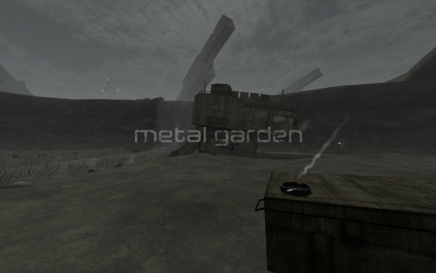 metal garden