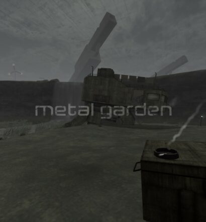 metal garden