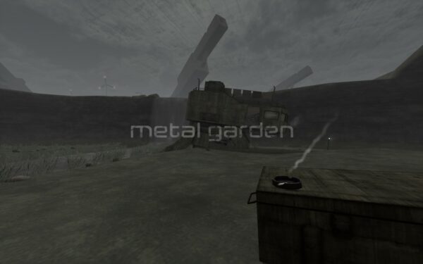 metal garden