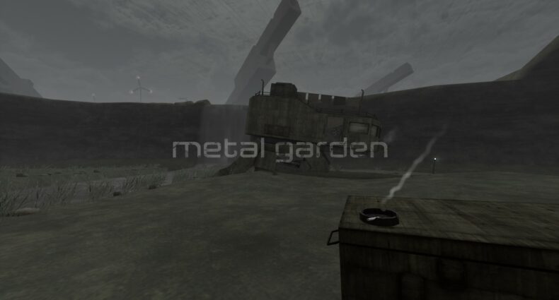 metal garden