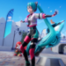 Hatsune Miku Sonic Racing portada
