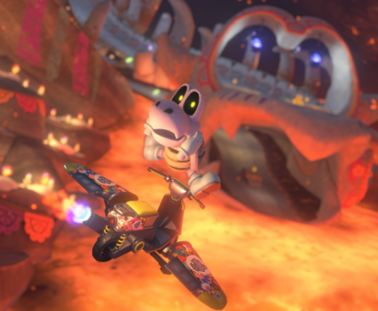 Mario Kart World lava