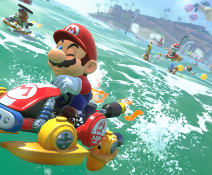 Mario Kart World playa