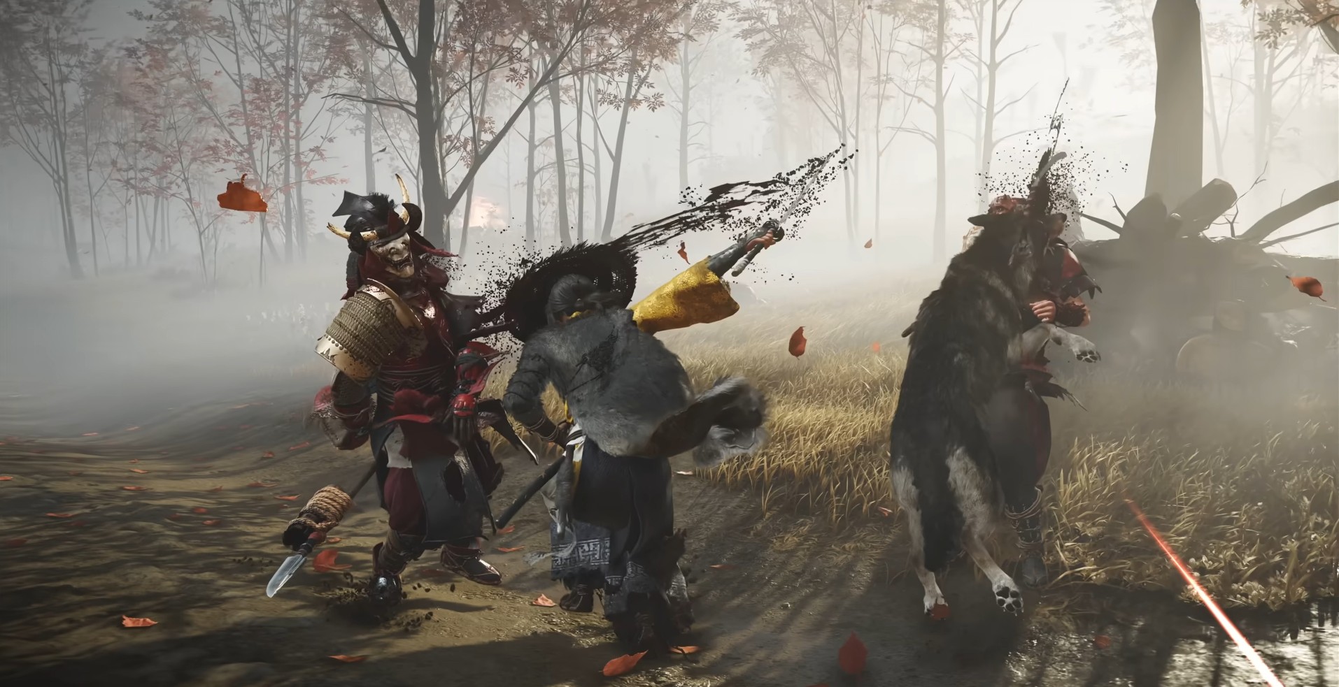 Ghost of Yotei enfrentamiento con loba Ghost of Yotei enfrentamiento con loba