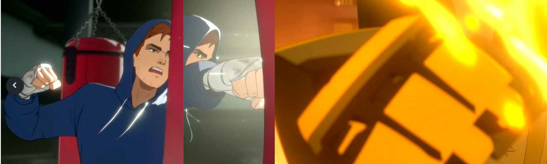 Dispatch episodios 5 y 6 ejemplo de transicion por corte de acción