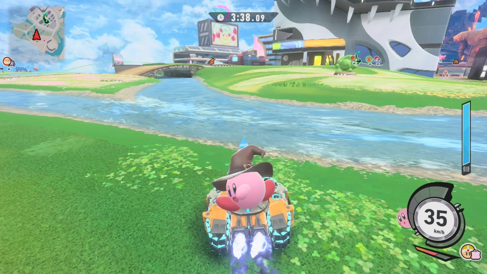 Kirby Air Riders Pruebas Urbanas Kirby Air Riders Pruebas Urbanas