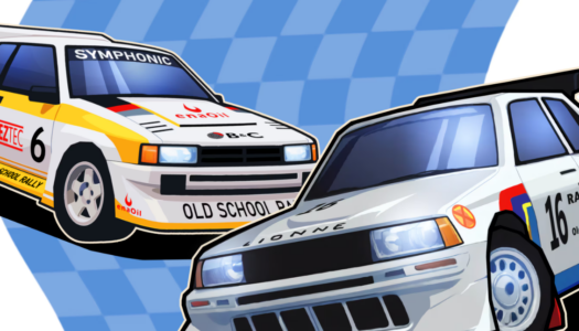 Old School Rally, el juego de carreras retro, ya está disponible en formato físico