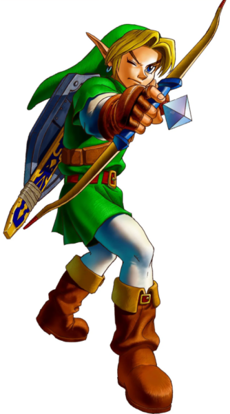 Ocarina of Time Link Adulto