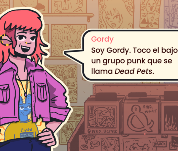 Podemos encontrar a la protagonista del juego Dead Pets Unleashed haciendo un cameo en Wax Heads