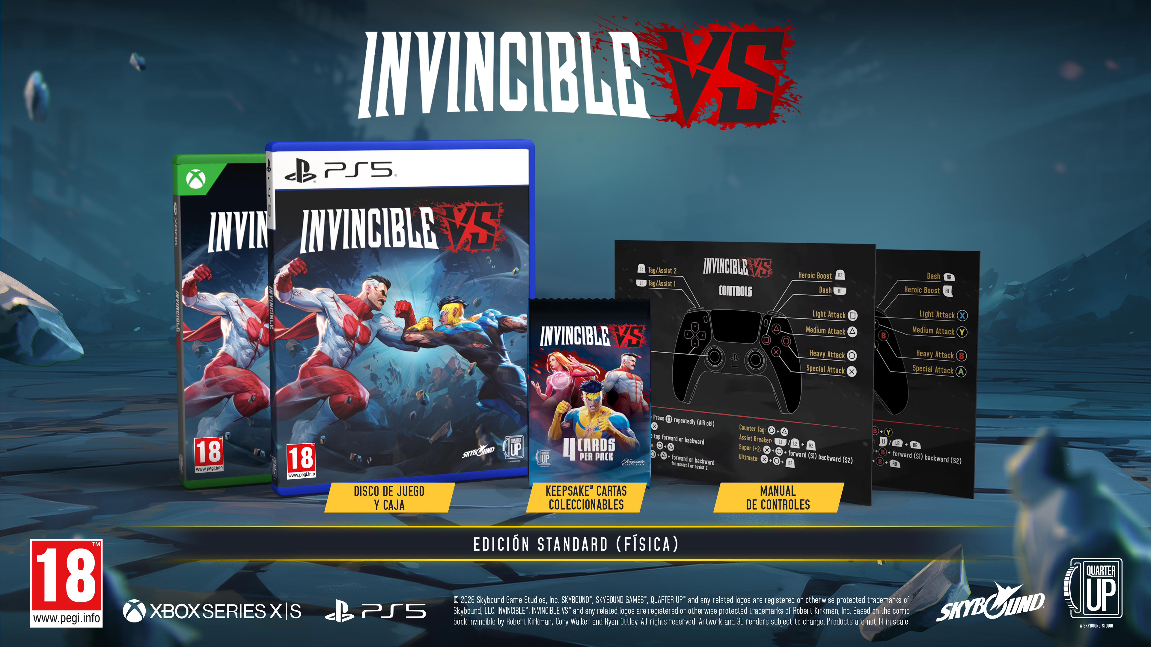 Invincible VS Edición Estándar Invincible VS Edición Estándar